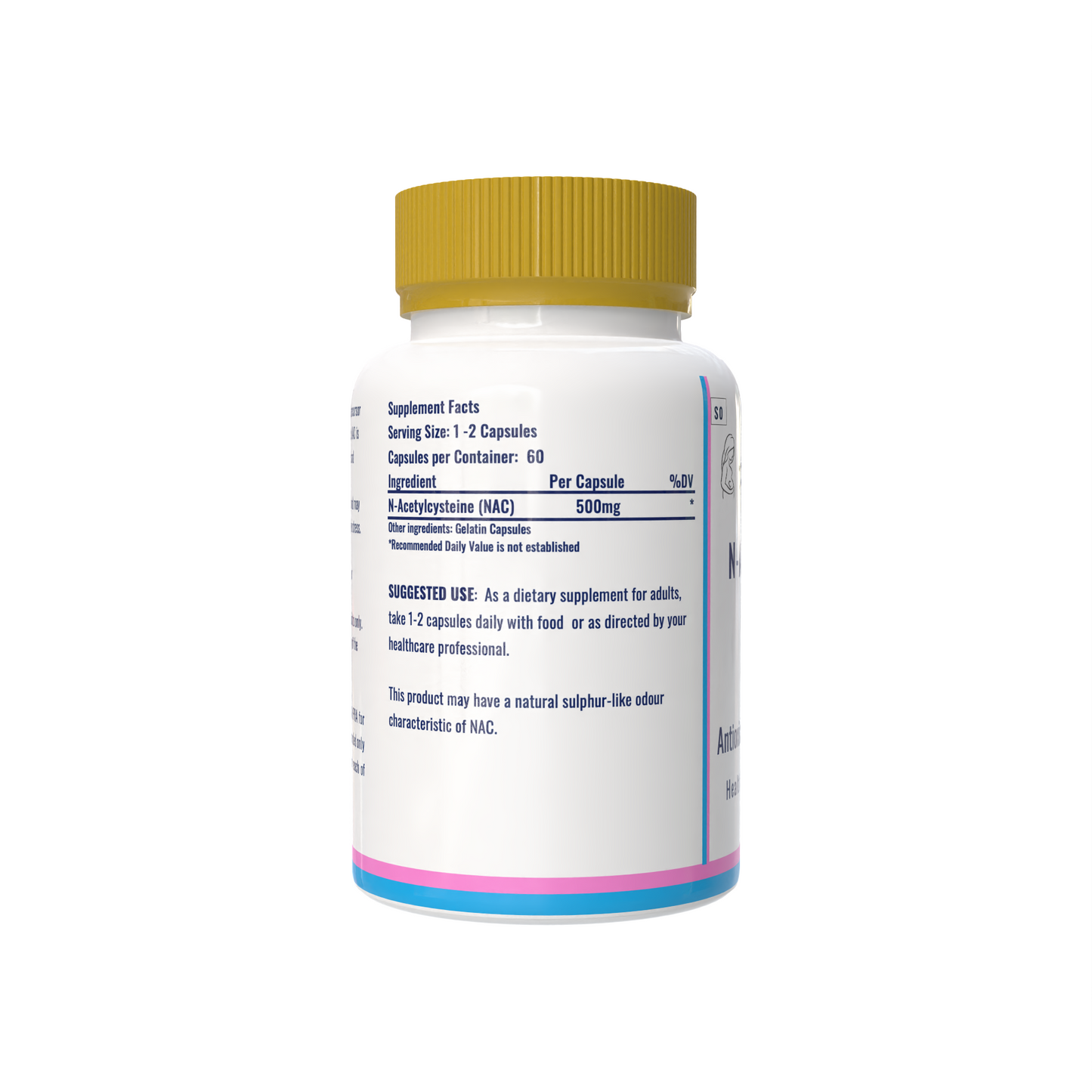 Fertimax™ N-Acetylcysteine (NAC)| Antioxidant & Cellular Support (60 Capsules)