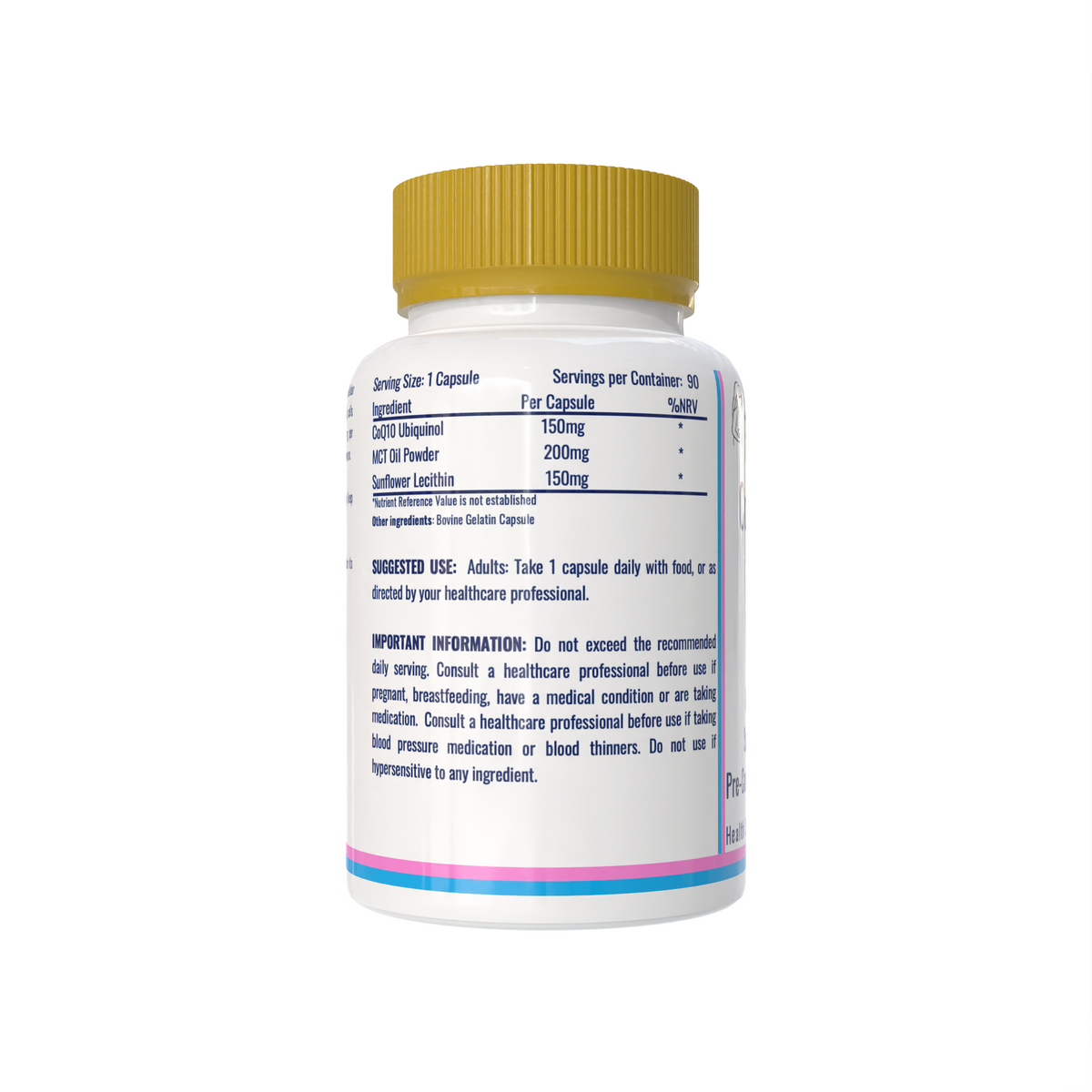 Fertimax™ CoQ10 Ubiquinol 150 mg – 90 Capsules