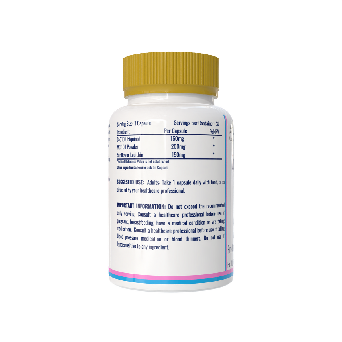 Fertimax™ CoQ10 Ubiquinol 150 mg – 30 Capsules