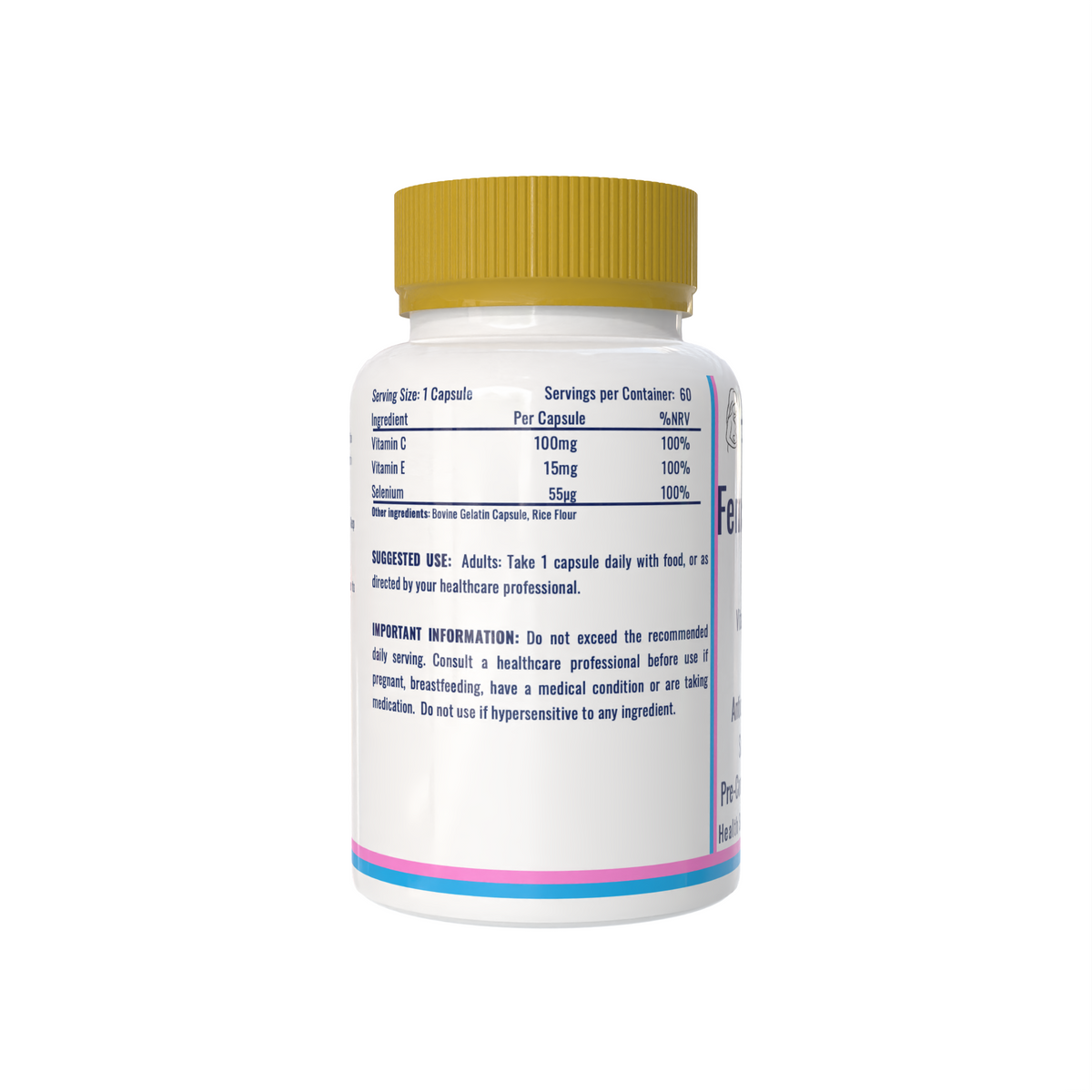 Fertimax™ Female Antioxidant Support – 60 Capsules