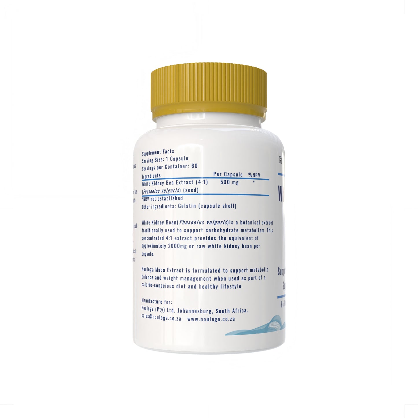 Noulega™ White Kidney Bean Extract (60 Capsules)