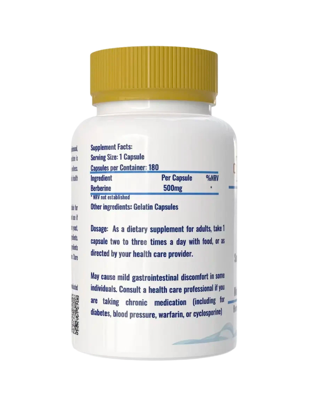 Berberine 180 Capsules