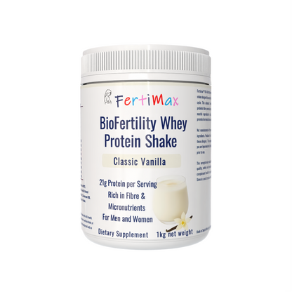 Fertimax™ BioFertility Whey Protein Shake (Classic Vanilla)