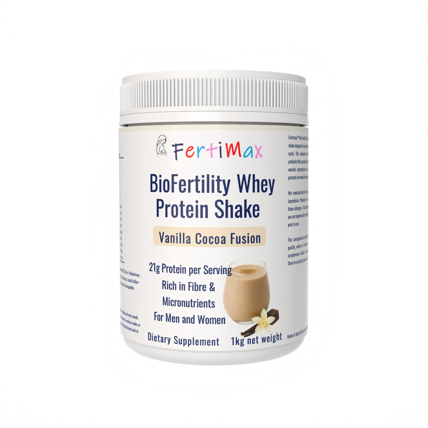 Fertimax™ BioFertility Whey Protein Shake (Vanilla Cocoa Fusion)