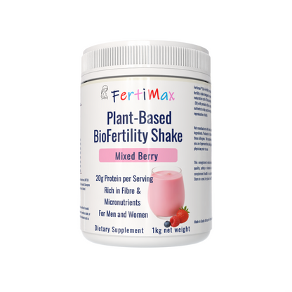 Fertimax™ Plant-Based BioFertility Shake (Mixed Berry)