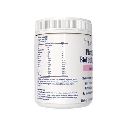 Fertimax™ Plant-Based BioFertility Shake (Mixed Berry)