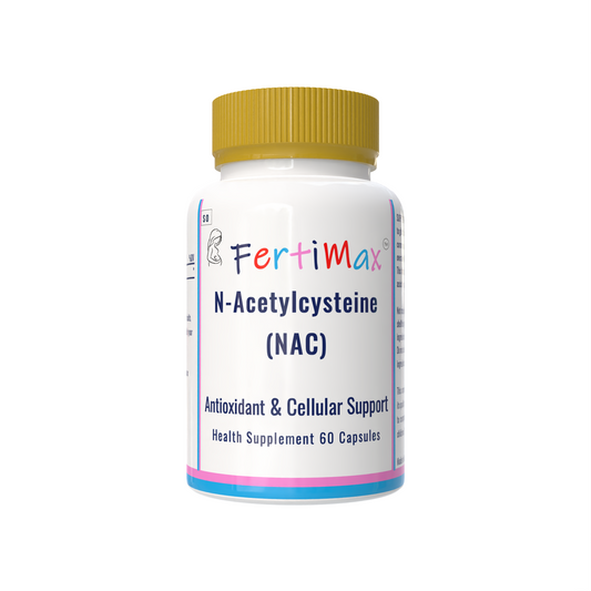 Fertimax™ N-Acetylcysteine (NAC)| Antioxidant & Cellular Support (60 Capsules)