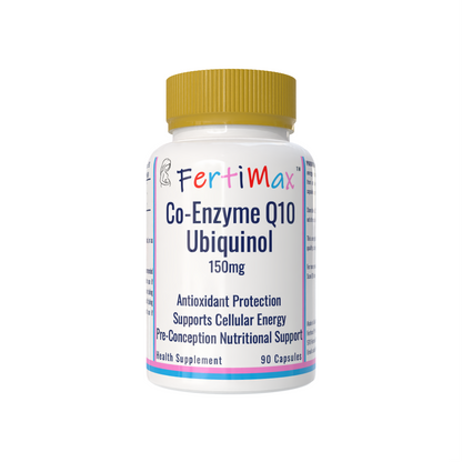 Fertimax™ CoQ10 Ubiquinol 150 mg – 90 Capsules
