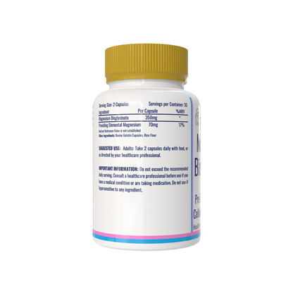 Fertimax Magnesium Bisglycinate – 60 Capsules