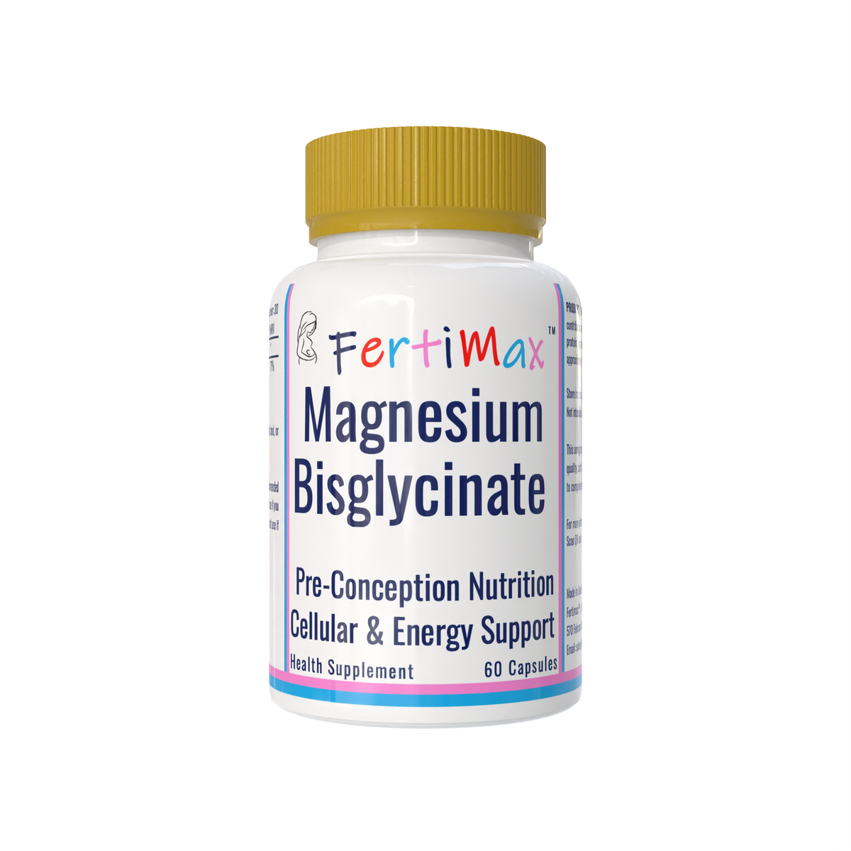 Fertimax Magnesium Bisglycinate – 60 Capsules