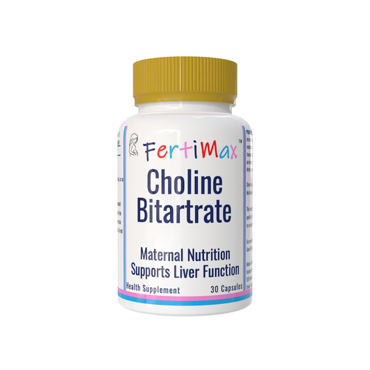 Fertimax™ Choline Bitartrate 500 mg – 30 Capsules