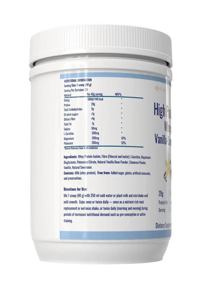 Noulega™ Whey Protein Shake (Vanilla Cinnamon Flavour) 1kg