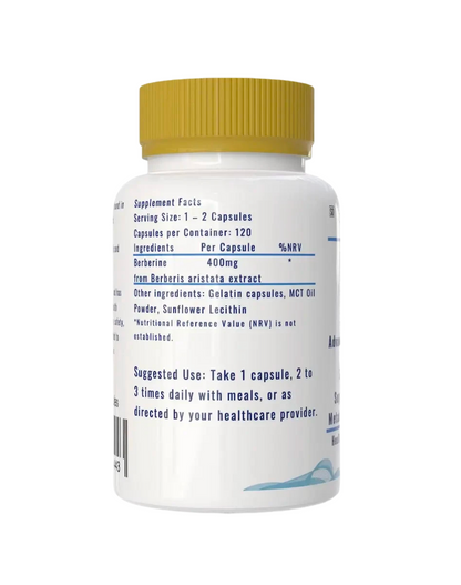 Berberine 120 Capsules